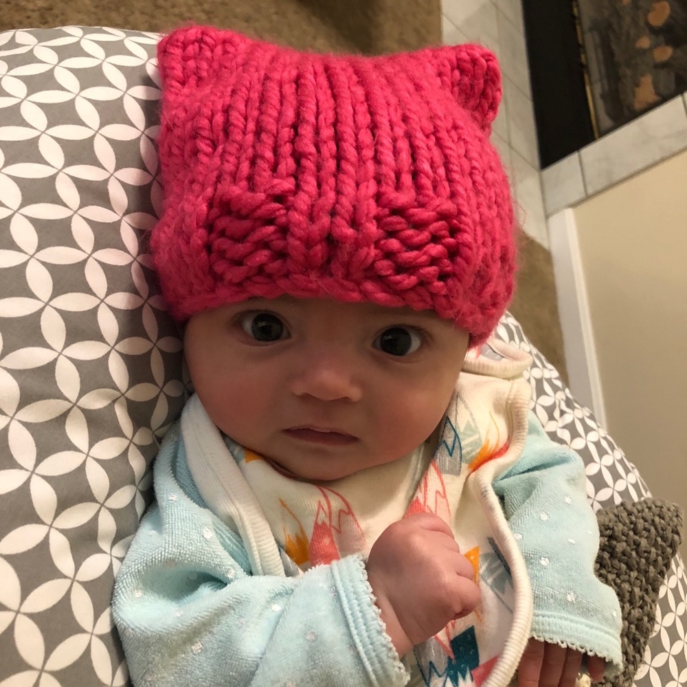 Bright Pink Pussy Hat